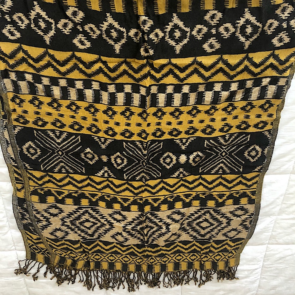 💛🧡Vintage Thick Woven Scarf💛🧡